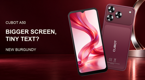 Bigger Screen, Tiny Text? A CUBOT A50 Reading Guide