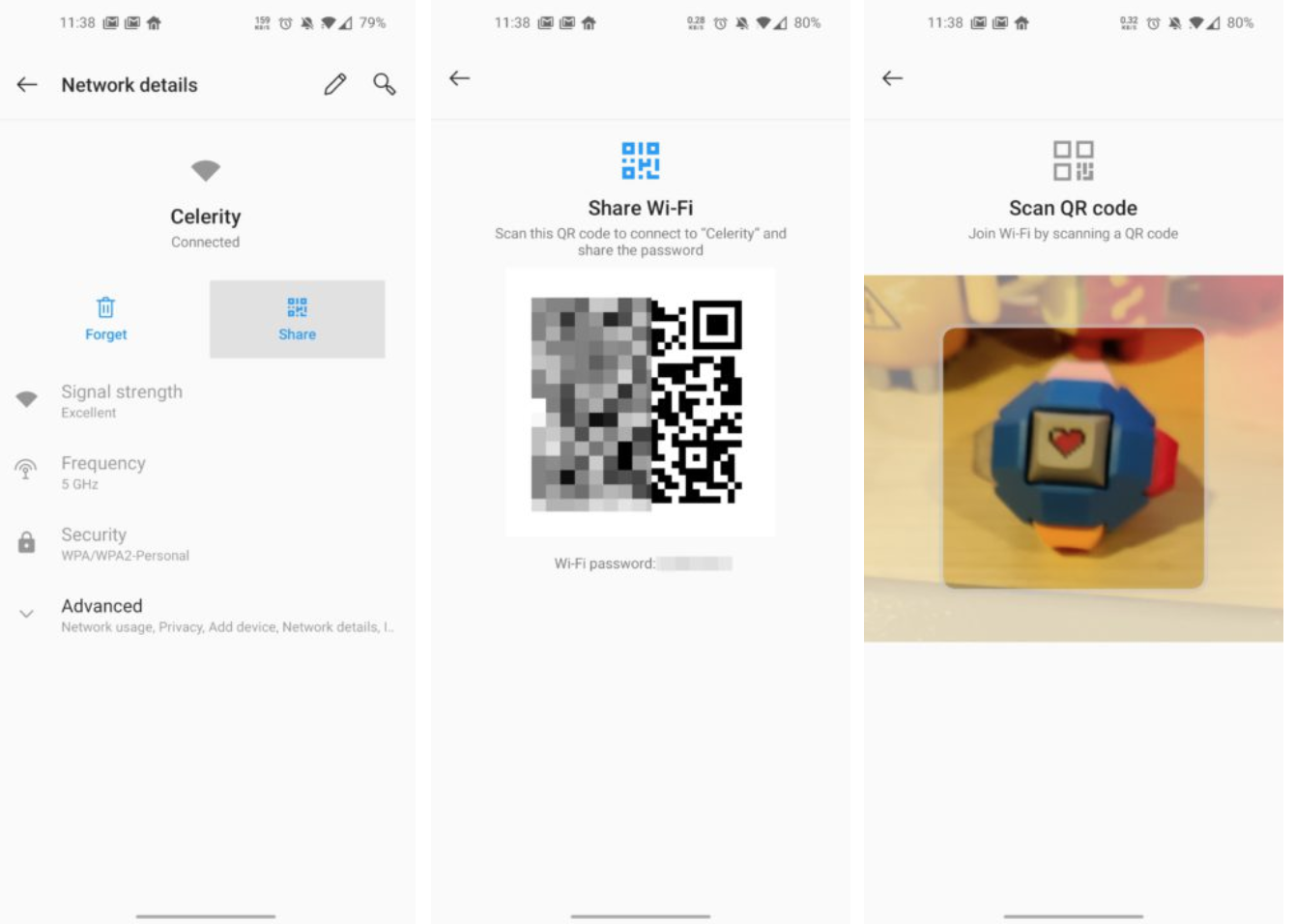 shareit qr code to connect